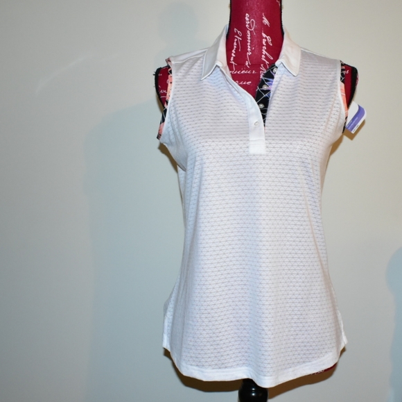 Pebble Beach Tops - PEPPLE BEACH DRY LUX PERFORMANCE GOLF TEE NWT